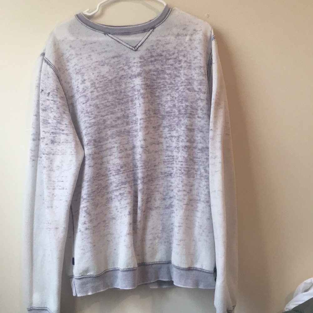 Bleached Soft Crew Neck Sweatshirt